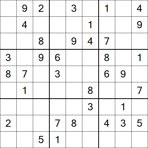 Sudoku - Medium