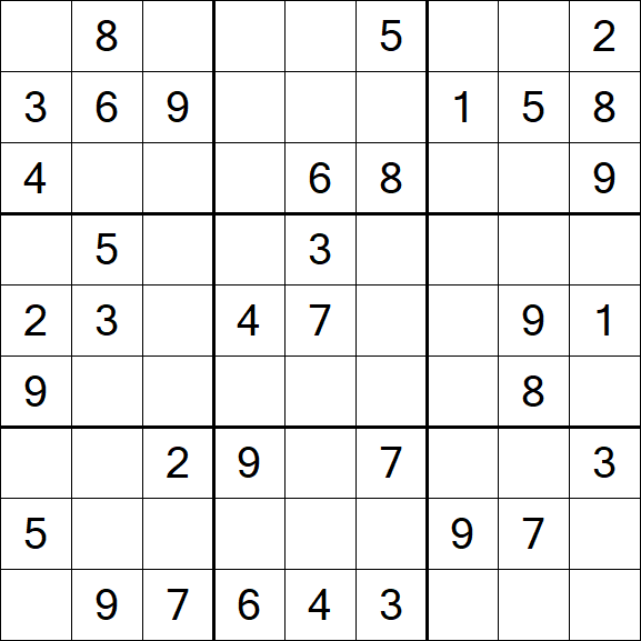 Sudoku - Medium