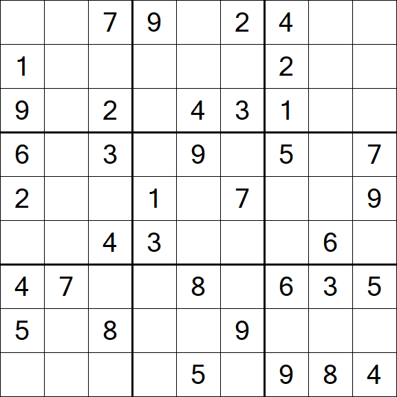 Sudoku - Medium