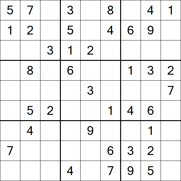 Sudoku - Medium