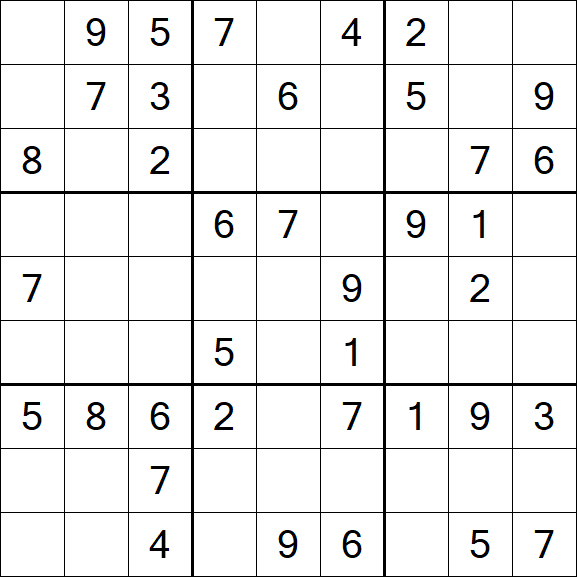 Sudoku - Medium