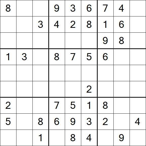 Sudoku - Medium