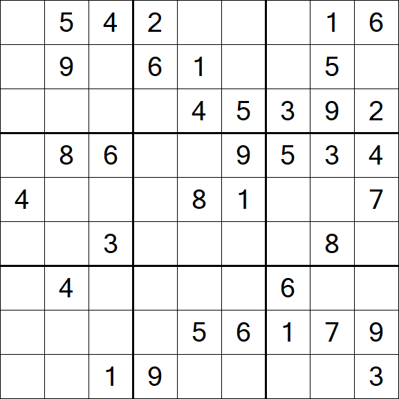 Sudoku - Medium