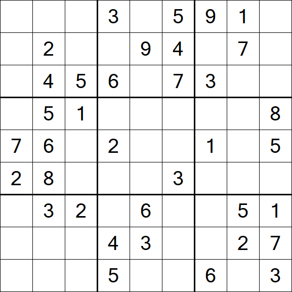 Sudoku - Medium