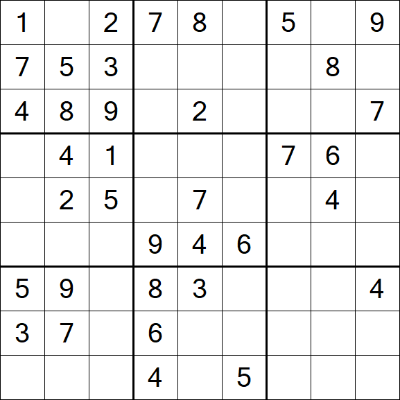 Sudoku - Medium