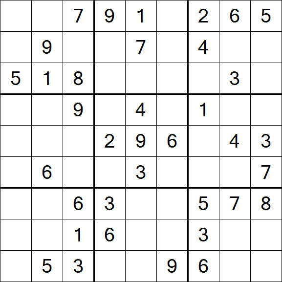 Sudoku - Medium