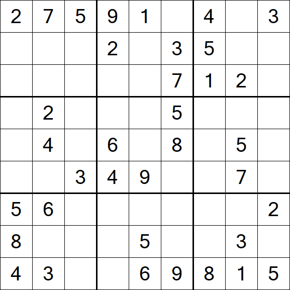Sudoku - Medium
