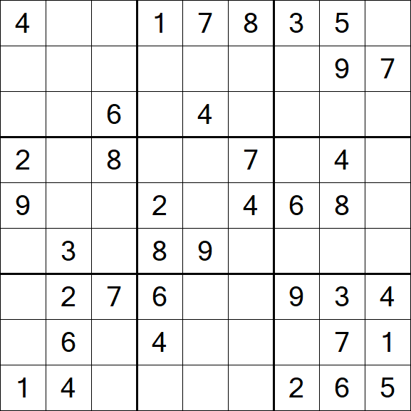 Sudoku - Medium