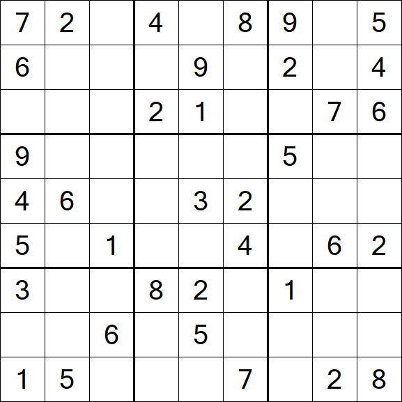 Sudoku - Medium