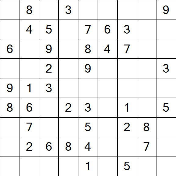Sudoku - Medium