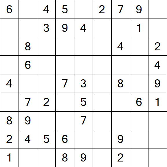 Sudoku - Medium