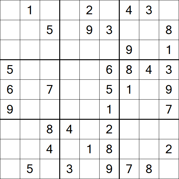 Sudoku - Medium