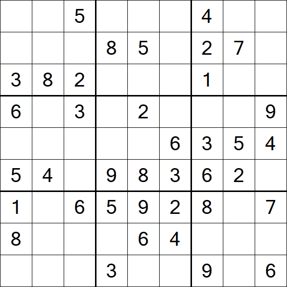 Sudoku - Medium