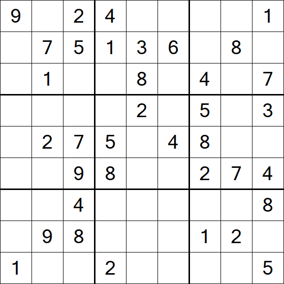 Sudoku - Medium