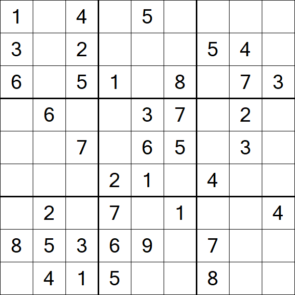Sudoku - Medium