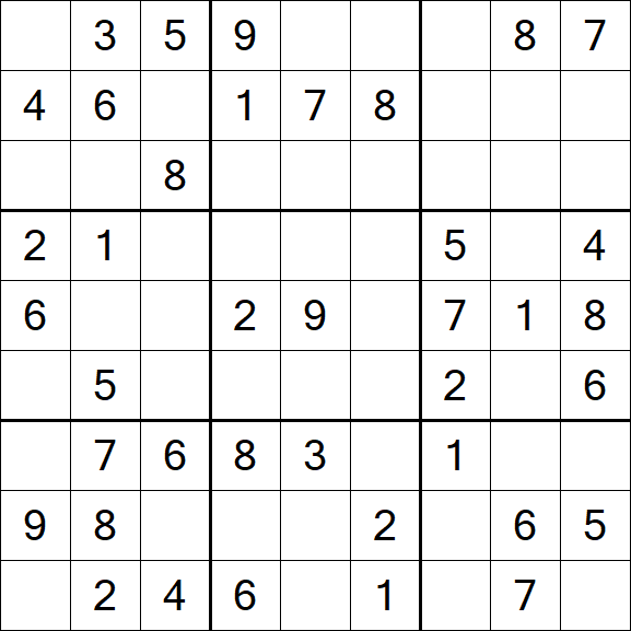 Sudoku - Medium