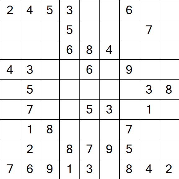 Sudoku - Medium