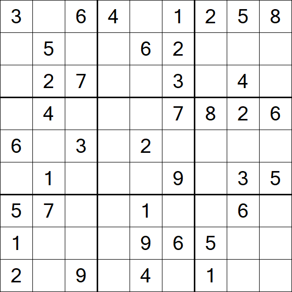 Sudoku - Medium