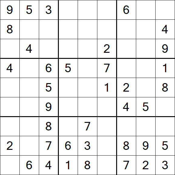 Sudoku - Medium