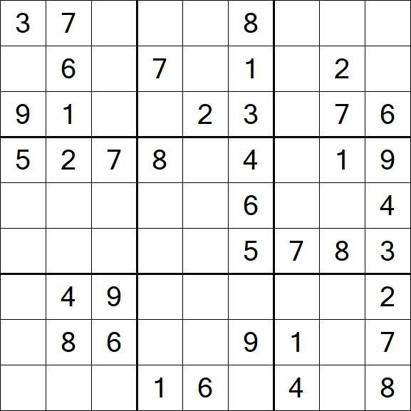 Sudoku - Medium