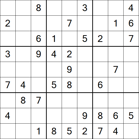 Sudoku - Medium