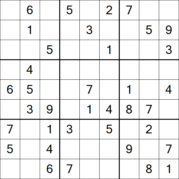 Sudoku - Medium