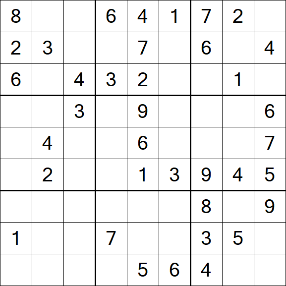 Sudoku - Medium
