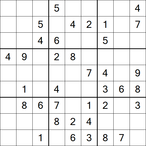 Sudoku - Medium