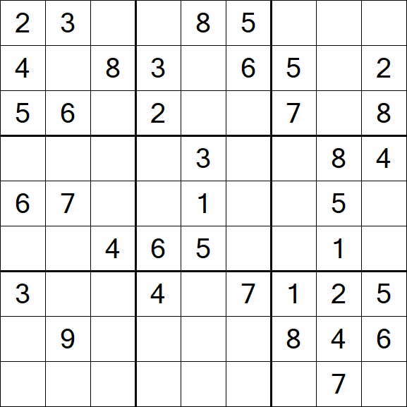 Sudoku - Medium