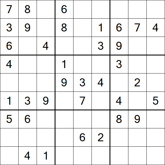 Sudoku - Medium