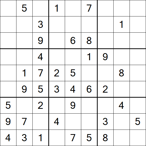 Sudoku - Medium