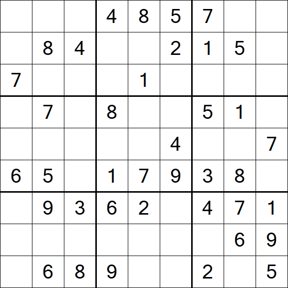 Sudoku - Medium