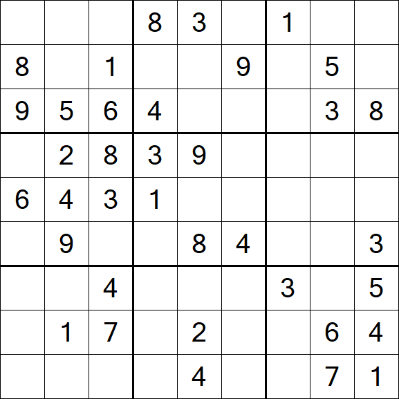 Sudoku - Medium