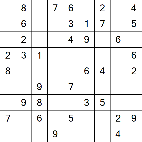 Sudoku - Medium