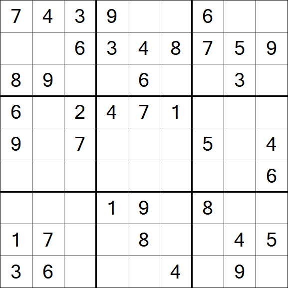 Sudoku - Medium