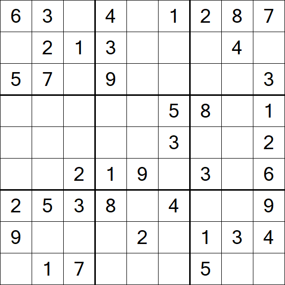 Sudoku - Medium