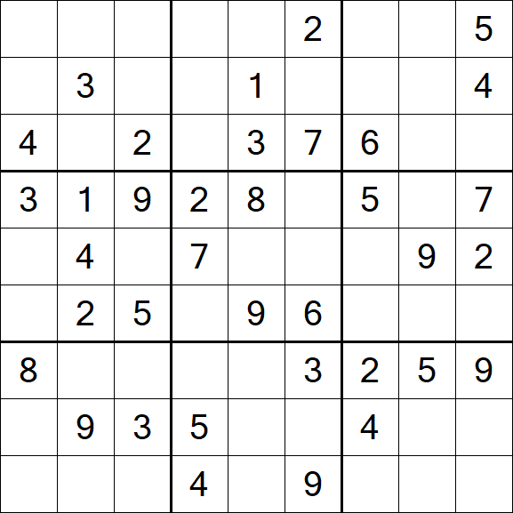 Sudoku - Medium