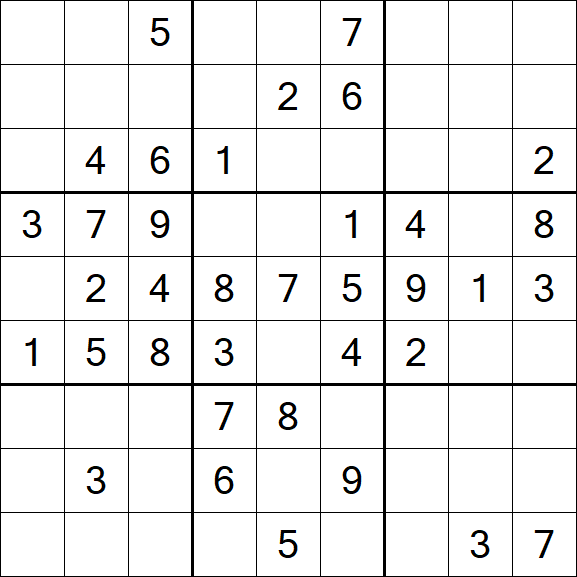 Sudoku - Medium
