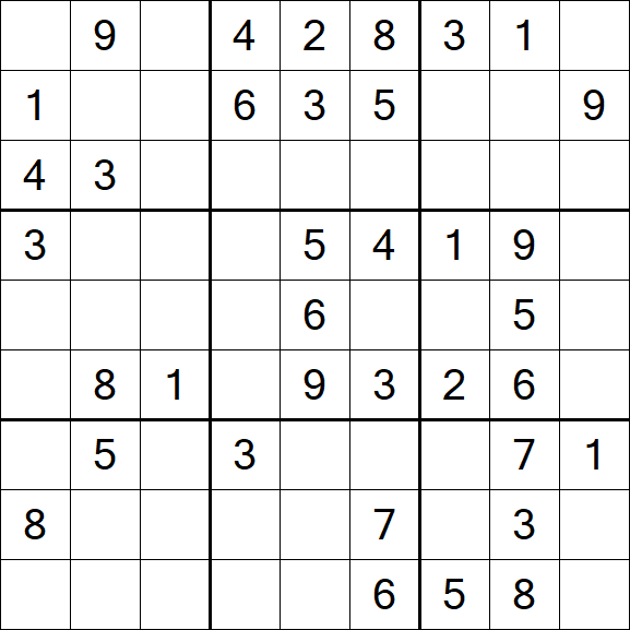 Sudoku - Medium