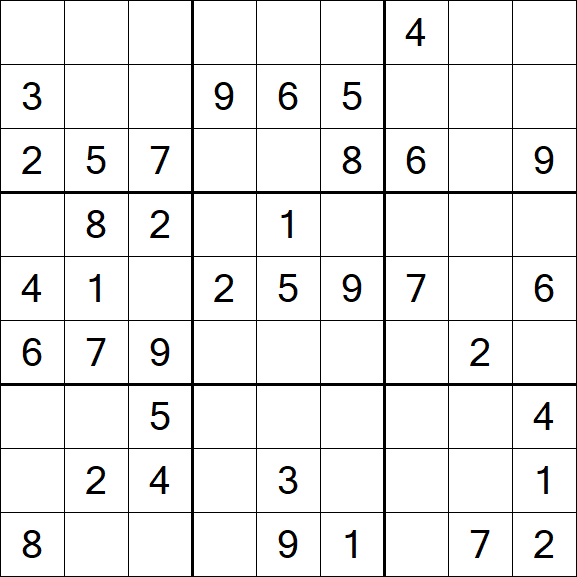 Sudoku - Medium