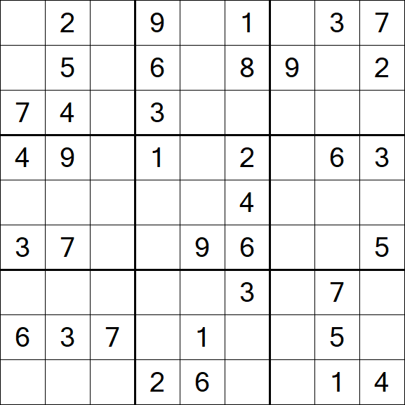 Sudoku - Medium
