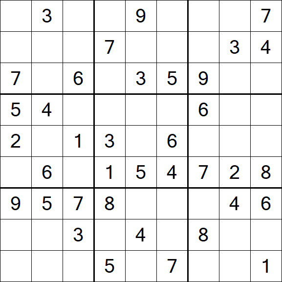 Sudoku - Medium