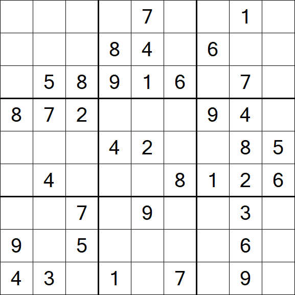 Sudoku - Medium