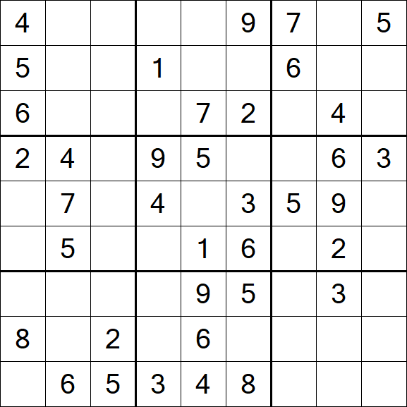 Sudoku - Medium