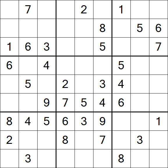 Sudoku - Medium