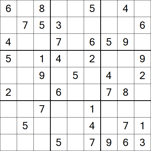 Sudoku - Medium
