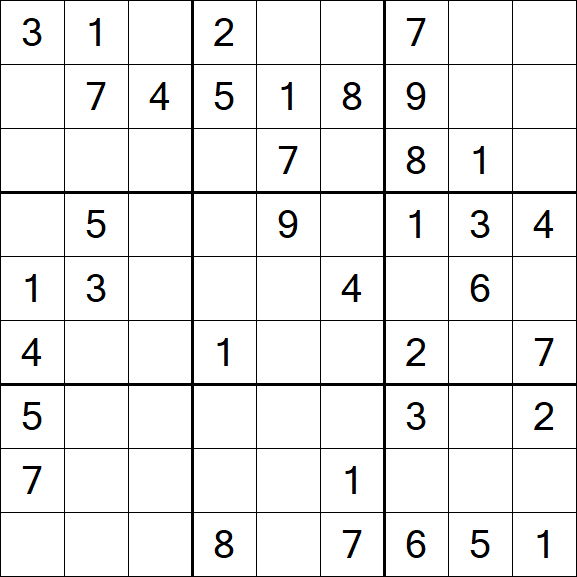 Sudoku - Medium