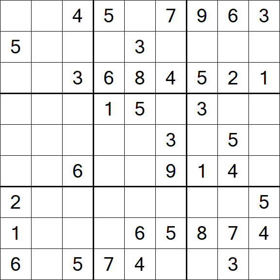 Sudoku - Medium