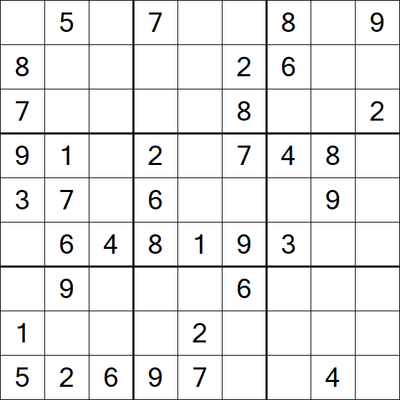 Sudoku - Medium