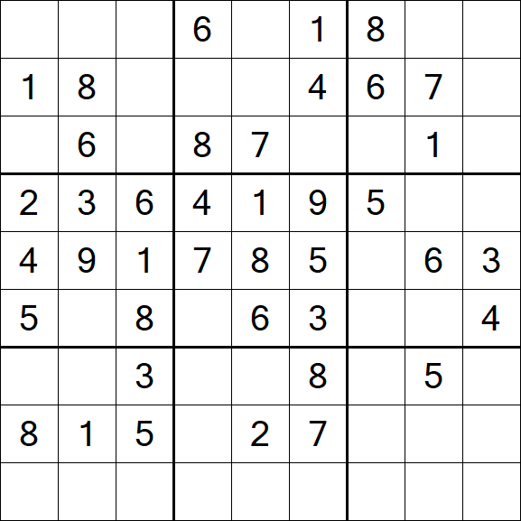 Sudoku - Medium
